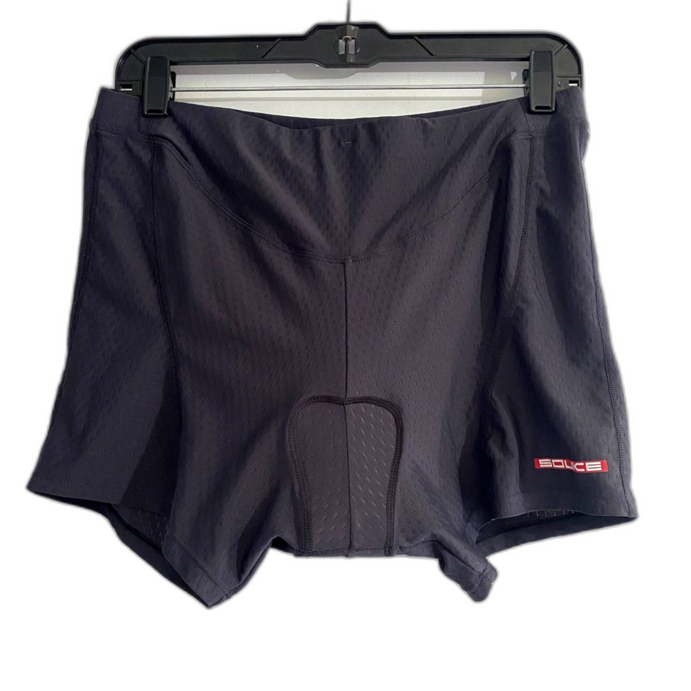 Souke Sports Women's Eco-Daily 3D Padded Cycling‎ Bike Shorts Gray Size XXL